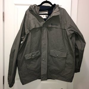 Men’s Columbia rain jacket